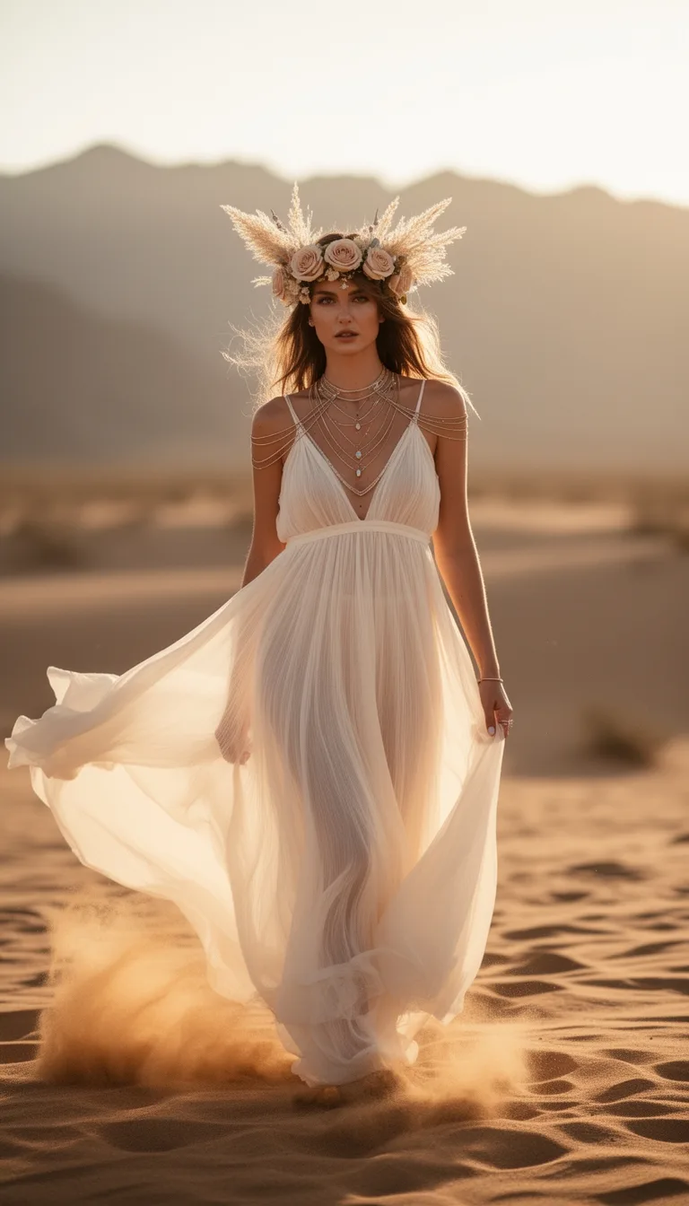 boho queen golden hour style