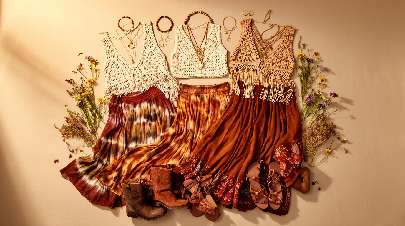boho hippie coachella festival outfits