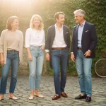 classic old money jeans looks