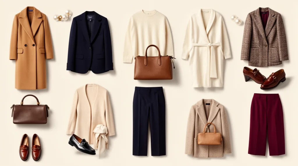 elegant timeless wardrobe for over 50