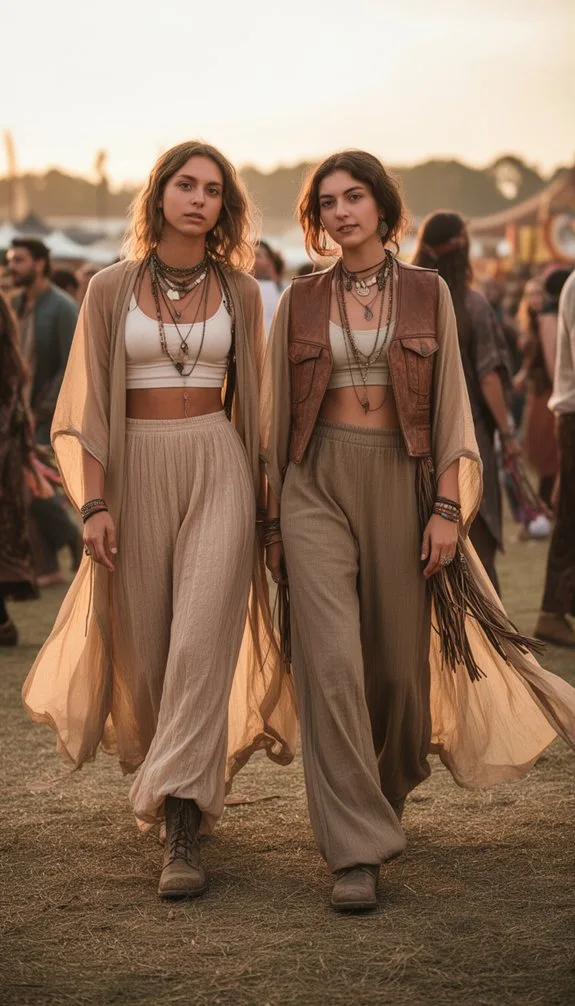layered breathable boho movement