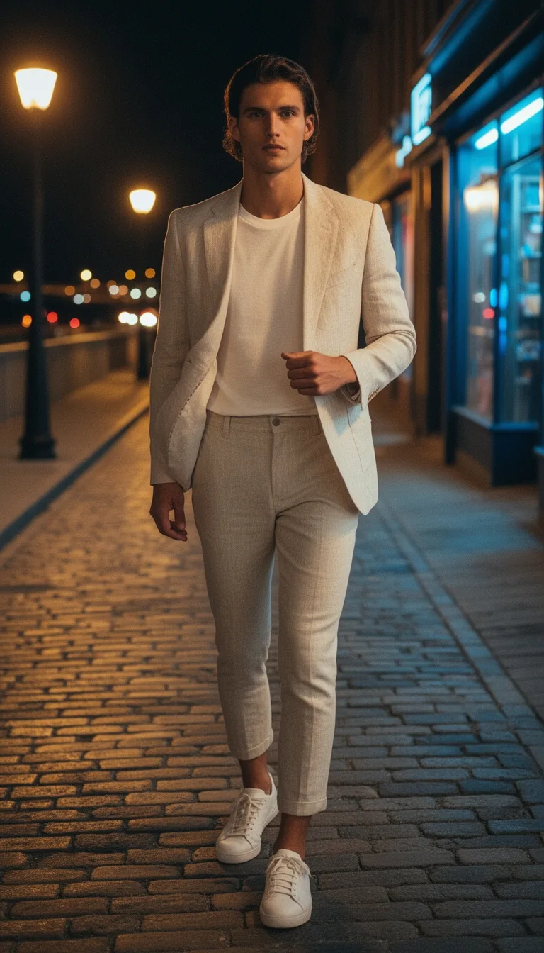 pastel blazer graphic tee