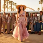 confident plus size coachella outfits