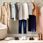 minimal spring capsule outfits