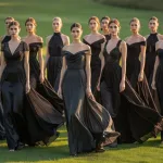elegant timeless summer formal