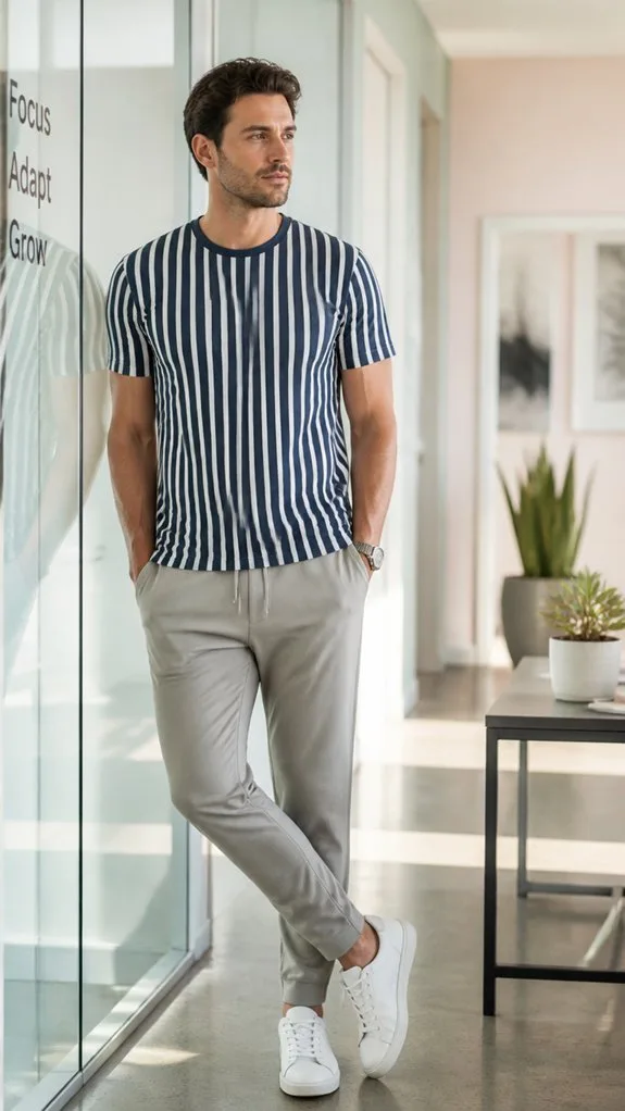 athleisure workplace ensemble essentials