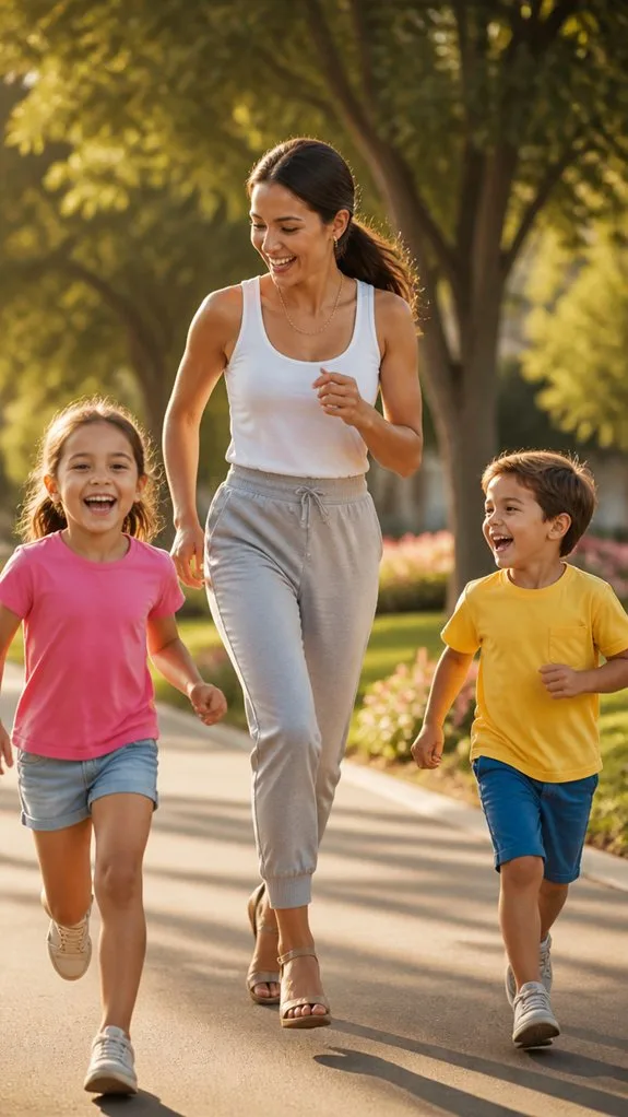 polished athleisure for moms