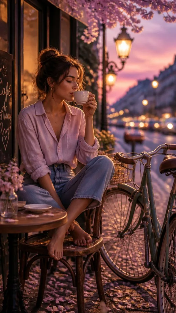 relaxed chic spring outfit