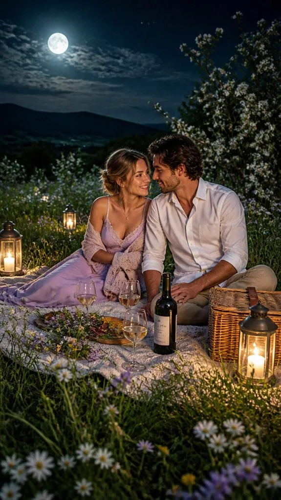 soft linen picnic elegance