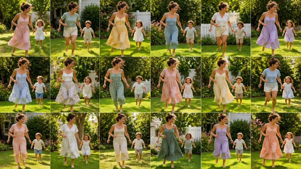 summer mother casual wear